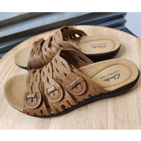 Clarks Laurieanne Ruby Sandals - Women’s Size 9, Cushioned Footbed - Picture 2 of 10